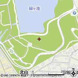 愛知県名古屋市守山区小幡北山周辺の地図