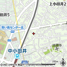 愛知県名古屋市西区上小田井1丁目400周辺の地図