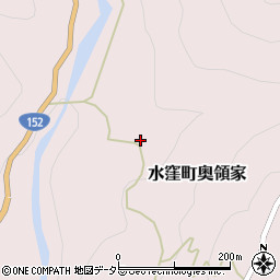 静岡県浜松市天竜区水窪町奥領家4801周辺の地図