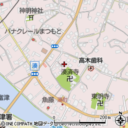 千葉県富津市湊289周辺の地図