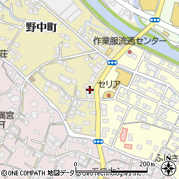 静岡県富士宮市野中町740周辺の地図