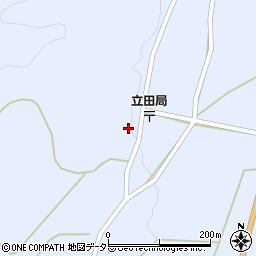 三重県いなべ市藤原町篠立2470周辺の地図