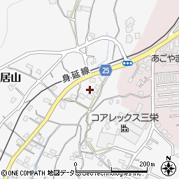 静岡県富士宮市安居山868周辺の地図