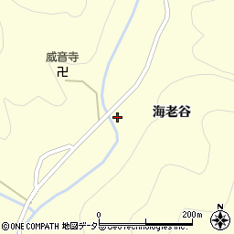 京都府南丹市日吉町四ツ谷森本堰周辺の地図