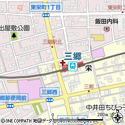稲垣酒店周辺の地図