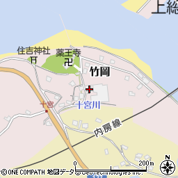 千葉県富津市竹岡1周辺の地図