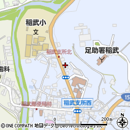 愛知県豊田市稲武町竹ノ下周辺の地図