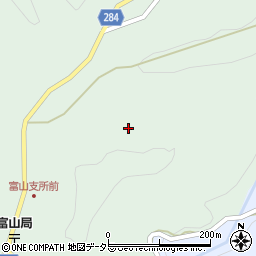 島根県大田市富山町山中1417周辺の地図