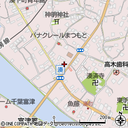 千葉県富津市湊295周辺の地図