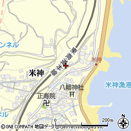 神奈川県小田原市米神28周辺の地図