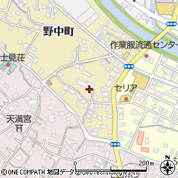 静岡県富士宮市野中町747周辺の地図