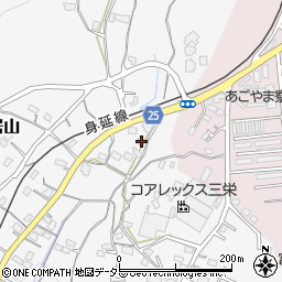 静岡県富士宮市安居山869周辺の地図