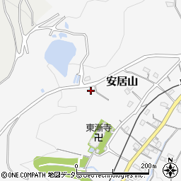 丸ヱ砂利販売株式会社　安居山事業所周辺の地図