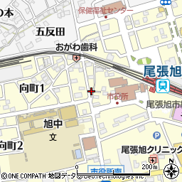愛知県尾張旭市東大道町原田3503周辺の地図
