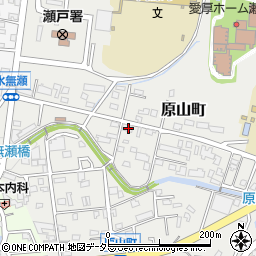 愛知県瀬戸市原山町58周辺の地図
