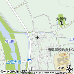 兵庫県丹波市市島町上垣354周辺の地図
