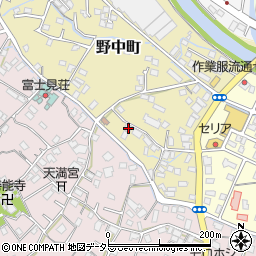 静岡県富士宮市野中町803周辺の地図