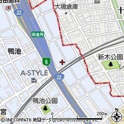 愛知県清須市阿原九丁田周辺の地図