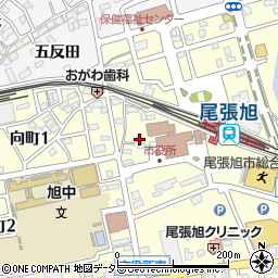 愛知県尾張旭市東大道町原田2608-9周辺の地図