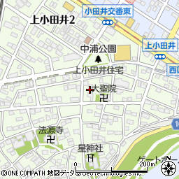 愛知県名古屋市西区上小田井1丁目119周辺の地図