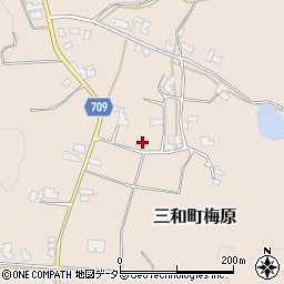 京都府福知山市三和町梅原910-6周辺の地図