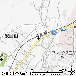 静岡県富士宮市安居山886周辺の地図