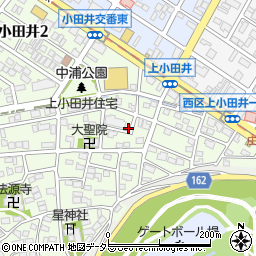 愛知県名古屋市西区上小田井1丁目106周辺の地図