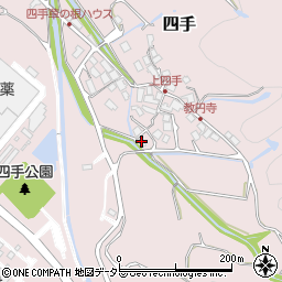 滋賀県犬上郡多賀町四手137周辺の地図