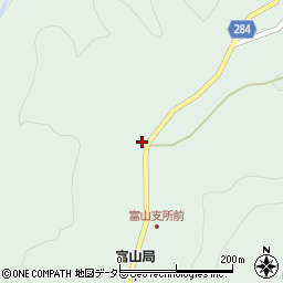 島根県大田市富山町山中1715周辺の地図