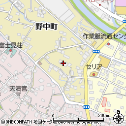 静岡県富士宮市野中町751周辺の地図