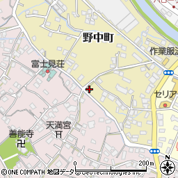 静岡県富士宮市野中町796周辺の地図