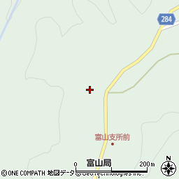 島根県大田市富山町山中1710周辺の地図