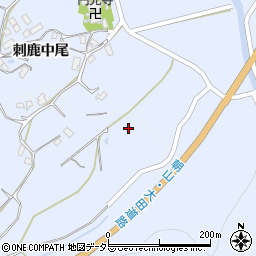 刺鹿神社周辺の地図