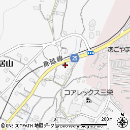 静岡県富士宮市安居山882周辺の地図