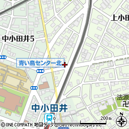 愛知県名古屋市西区上小田井2丁目152周辺の地図