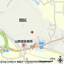千葉県富津市関尻周辺の地図