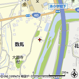 千葉県富津市数馬82周辺の地図