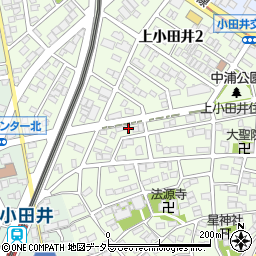 愛知県名古屋市西区上小田井1丁目350-1周辺の地図