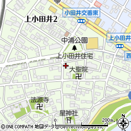 愛知県名古屋市西区上小田井1丁目118周辺の地図