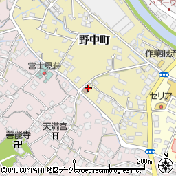 静岡県富士宮市野中町797周辺の地図
