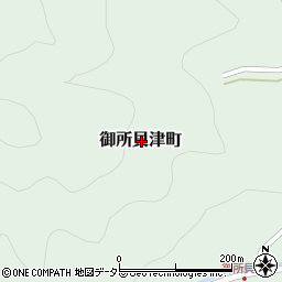 愛知県豊田市御所貝津町周辺の地図
