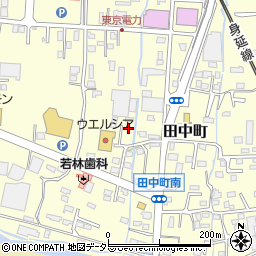 静岡県富士宮市田中町329-2周辺の地図