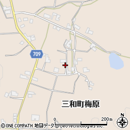 京都府福知山市三和町梅原910-1周辺の地図