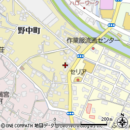 静岡県富士宮市野中町734周辺の地図