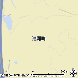 愛知県瀬戸市巡間町周辺の地図