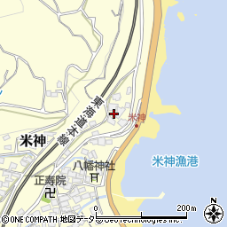 神奈川県小田原市米神61周辺の地図