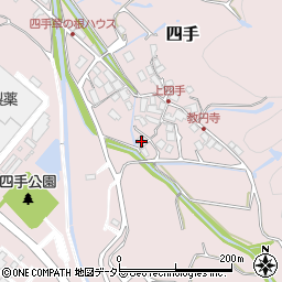 滋賀県犬上郡多賀町四手138周辺の地図