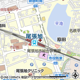 愛知県尾張旭市東大道町原田34周辺の地図