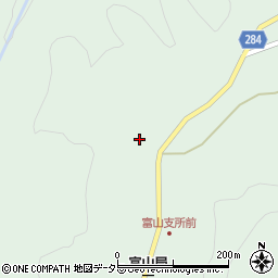 島根県大田市富山町山中1345周辺の地図
