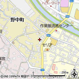 静岡県富士宮市野中町732周辺の地図